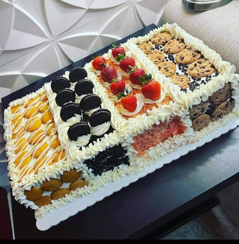 Ultimate 4 Flavor Sheet Cake